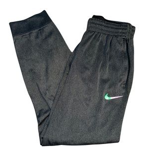 Nike Dri-Fit Sweatpants Mens Size Large Gray Therma Training Reflective Running